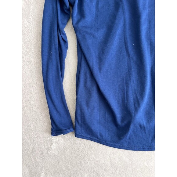 Patagonia Capilene Tech Knit Performance Quarter Zip Jacket M Blue Gorpcore Base - Picture 6 of 6